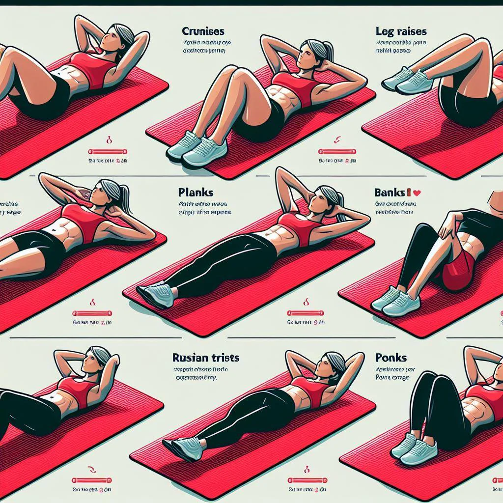 Cele mai bune exercitii pentru abdomen