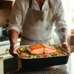 somon la cuptor sănătos