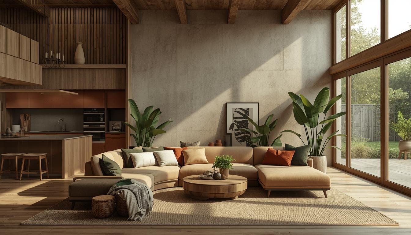 Tendințe 2026 pentru bucătărie și living: forme moi, culori pământii și confort care se simte