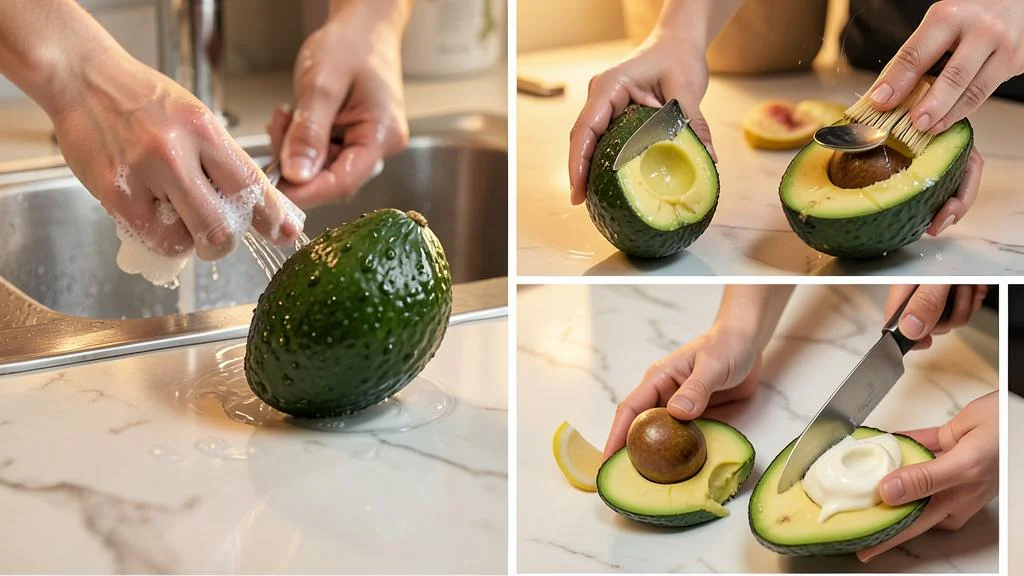 Cum Se Curata Avocado